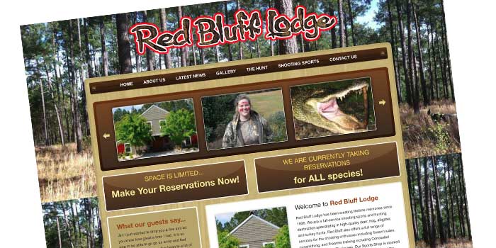 Red Bluff Lodge (Allendale, South Carolina) - a full-service shooting sports and hunting destination.